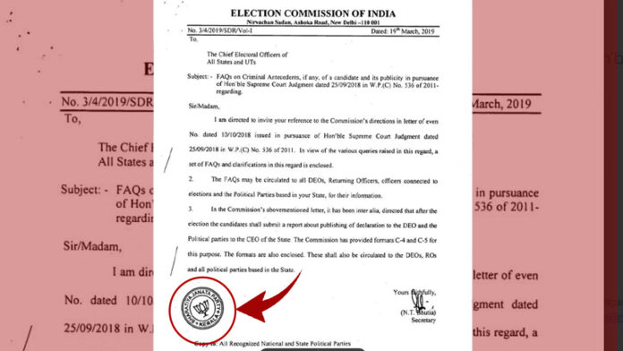 ಚುನಾವಣಾ ಆಯೋಗ,ಬಿಜೆಪಿ, ಕೇರಳ, ಕೇರಳ ಚುನಾವಣೆ, Election Commission, BJP, Kerala, Kerala elections,