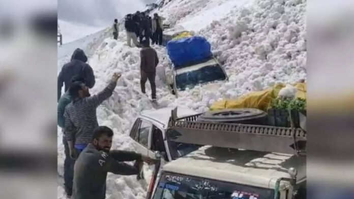 ಶ್ರೀನಗರ, ಲಡಾಖ್, ಹಿಮಪಾತ, Srinagar, Ladakh, snowfall,
