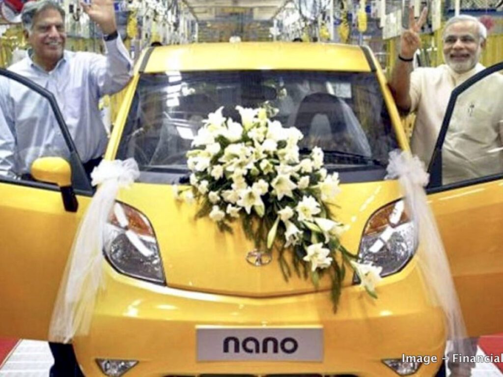 modi nano tata