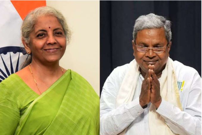 ನಿರ್ಮಲಾ ಸೀತಾರಾಮನ್‌ ಸಿದ್ದರಾಮಯ್ಯ