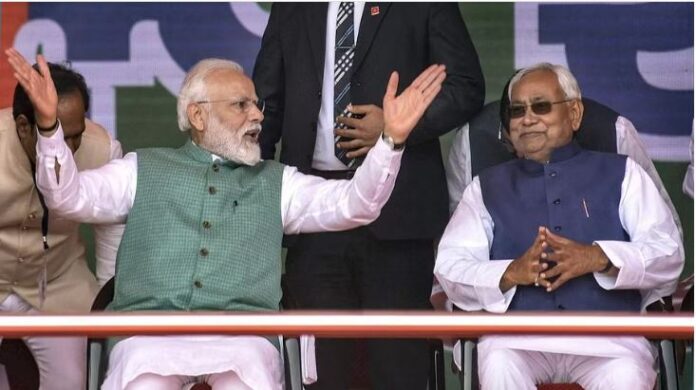 ನಿತೀಶ್ ಕುಮಾರ್ - ಮೋದಿ