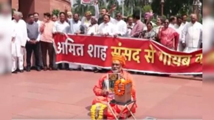 ಪಪ್ಪು ಯಾದವ್, ರಾಮಮಂದಿರ ಲೂಟಿ, ಸಂಸತ್&zwnj;,ಪ್ರತಿಭಟನೆ, ಪೊಲೀಸ್, ದೂರು, Pappu Yadav, Ram temple looting, Parliament, protest, police, complaint,