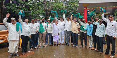 ಬೆಳಗಾವಿ : ಮಲಪ್ರಭಾ ಸಹಕಾರಿ ಸಕ್ಕರೆ ಕಾರ್ಖಾನೆ ಭ್ರಷ್ಟಾಚಾರ ತನಿಖೆಗೆ ಆಗ್ರಹಿಸಿ ರೈತ ಸಂಘಟನೆಯಿಂದ ಪ್ರತಿಭಟನೆ