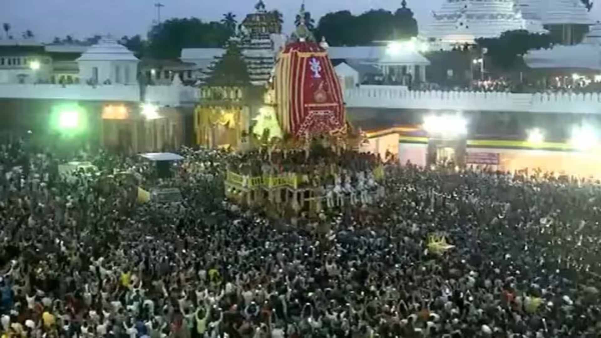 ಪುರಿ ಜಗನ್ನಾಥ ರಥಯಾತ್ರೆ ವೇಳೆ ಕಾಲ್ತುಳಿತ; ಓರ್ವ ಸಾವು, ಹಲವರಿಗೆ ಗಾಯ