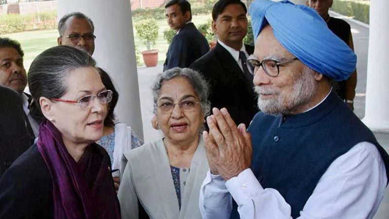 sonia gandhi manmohan singh