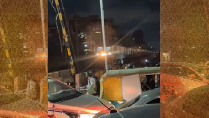 ಬೆಂಗಳೂರು, ರೈಲು, ಟ್ರಾಫಿಕ್ ಜಾಮ್, ವಿಡಿಯೋ ವೈರಲ್, Bangalore, Train, Traffic Jam, Video Viral, slider,