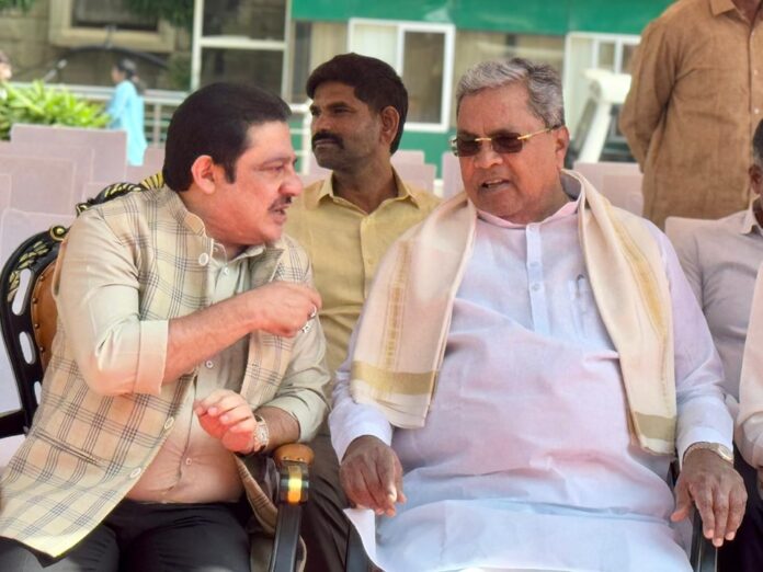 zameer and cm siddu