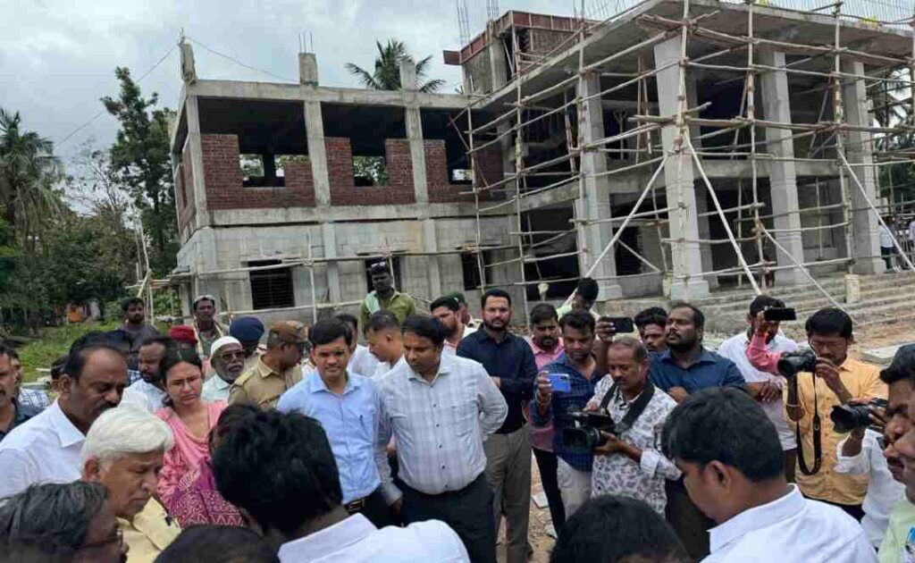 ಅಂಜನಾದ್ರಿ ದೇವಾಲಯದ ಕಾಮಗಾರಿ