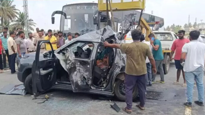 ಬೆಂಗಳೂರು-ಮೈಸೂರು ಎಕ್ಸ್‌ಪ್ರೆಸ್‌ವೇ, ಎಕ್ಸ್‌ಪ್ರೆಸ್‌ವೇ, ಅಪಘಾತ, Bangalore-Mysore Expressway, Expressway, Accident,
