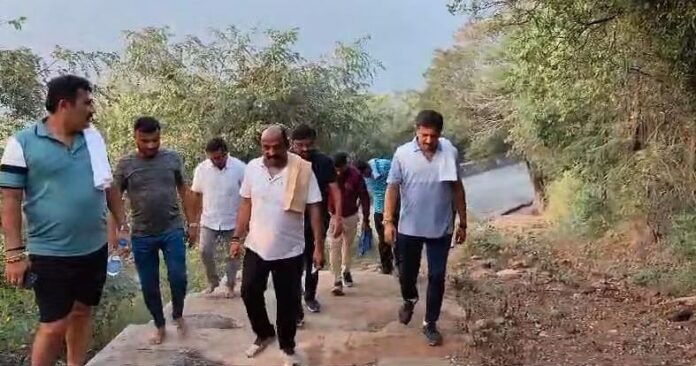 ಎಚ್‌ ಸಿ ಬಾಲಕೃಷ್ಣ ಪಾದಯಾತ್ರೆ