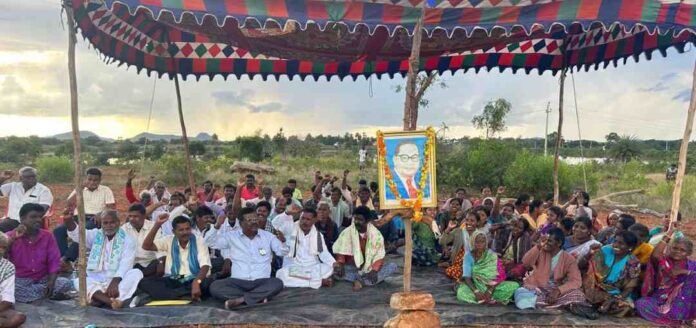 ಕಡೇಹಳ್ಳಿ ದಲಿತರ ಪ್ರತಿಭಟನೆ