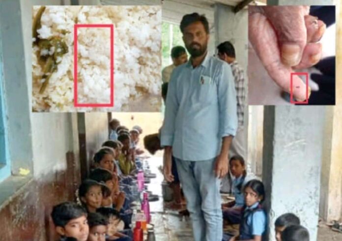 ಬಿಸಿಯೂಟದಲ್ಲಿ ಕಳಪೆ