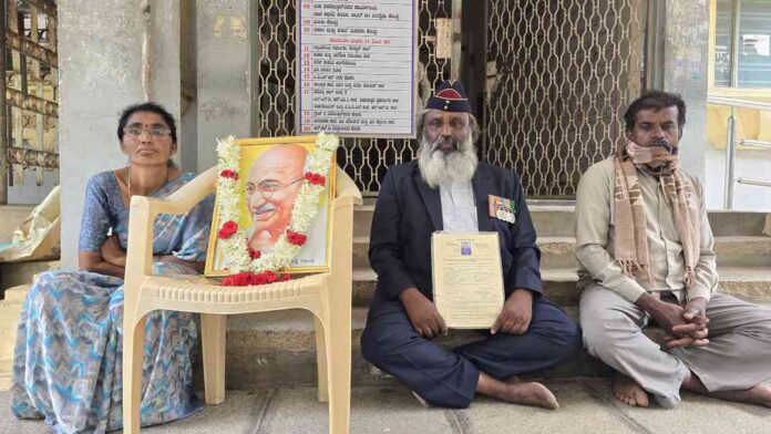 ಕಾರ್ಗಿಲ್‌ ಯುದ್ಧದ ಸೈನಿಕರ ಪ್ರತಿಭಟನೆ