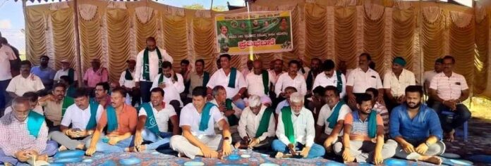 ಕಾವೇರಿ ಪ್ರತಿಭಟನೆ