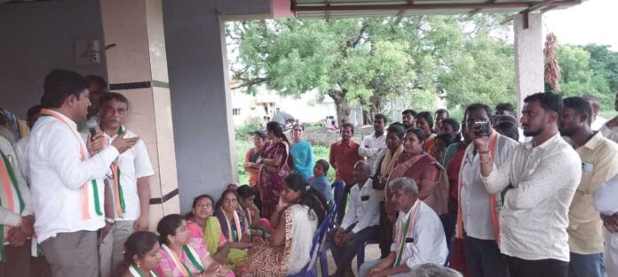 ಪಟ್ಟಣ ಪಂಚಾಯಿತಿ ಚುನಾವಣೆ ಕಾಂಗ್ರೆಸ್ ಪರ‌ ಪ್ರಚಾರ
