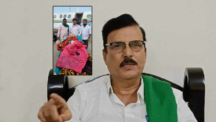 ಪಂಜಾಬ್‌, ಕುರುಬೂರು ಶಾಂತಕುಮಾರ್‌, ಅಪಘಾತ, ಏರ್‌ ಆ್ಯಂಬುಲೆನ್ಸ್‌, ಸಿದ್ದರಾಮಯ್ಯ, Punjab, Kurubur Shantakumar, Accident, Air Ambulance, Siddaramaiah,