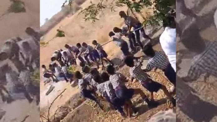 ಯಾದಗಿರಿ, ಕೊಳವೆ ಬಾವಿ, ಕೆಲಸಕ್ಕೆ ಮಕ್ಕಳ ಬಳಕೆ, ಖಾಸಗಿ ಶಾಲೆ, ಕೆಂಬಾವಿ, Yadgir, borewell, use of children for work, private school, Kembavi,