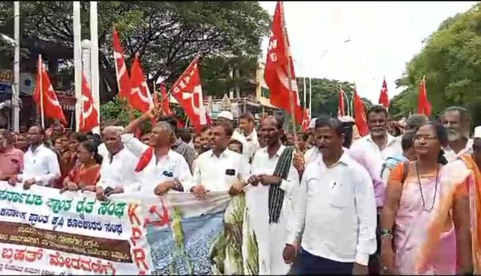 ಬರಪೀಡಿತ ಪ್ರದೇಶವೆಂದು ಘೋಷಿಸಲು ಕೆಪಿಆರ್‌ಎಸ್‌ ಒತ್ತಾಯ