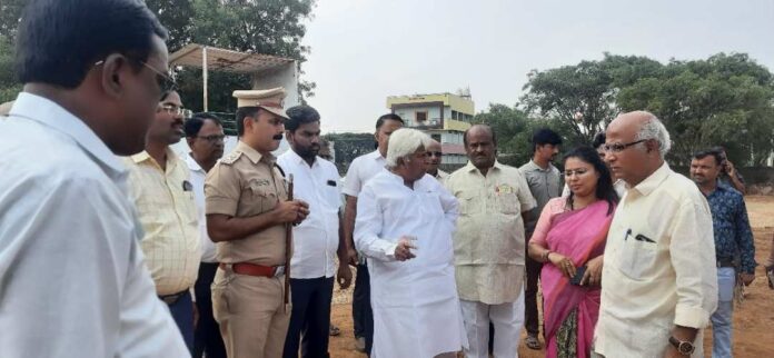 ಗದಗ ಉಸ್ತುವಾರಿ ಸಚಿವ ಎಚ್‌ ಕೆ ಪಾಟಿಲ್