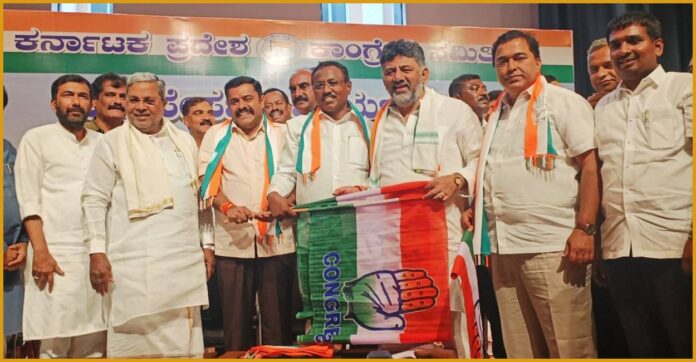 ಜೆಡಿಎಸ್‌ನ ಮಾಜಿ ಶಾಸಕರಾದ ಗೌರಿಶಂಕರ್, ಆರ್ ಮಂಜುನಾಥ್ ಕಾಂಗ್ರೆಸ್‌ ಸೇರ್ಪಡೆ