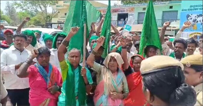 ಚನ್ನರಾಯಪಟ್ಟಣ ರೈತ ಹೋರಾಟ