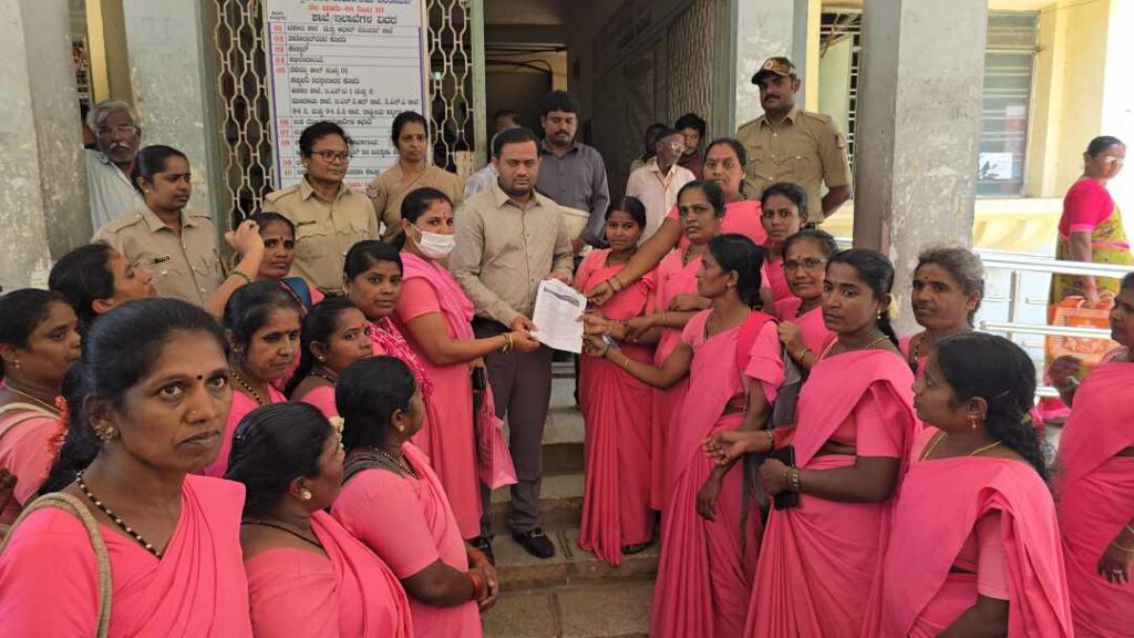 ಚಿಂತಾಮಣಿ ಆಶಾ ಕಾರ್ಯಕರ್ತೆಯರ ಪ್ರತಿಭಟನೆ