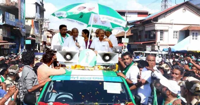 ಜೆಡಿಎಸ್‌ ಪರ ಪ್ರಚಾರಕ್ಕೆ ನಿಂತ ನಾರ್ವೆ ಸೋಮಶೇಖರ್