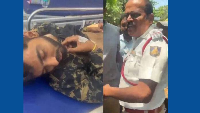 ಲಂಚ, ಬೈಕ್ ಸವಾರ, ಸಂಚಾರ ಪೊಲೀಸರು, Bribery, biker, traffic police,