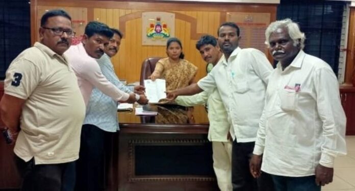 ಬಿಜೆಪಿ ಅಭ್ಯರ್ಥಿಯ ಸದಸ್ಯತ್ವ ರದ್ದು ಪಡಿಸುವಂತೆ ಡಿಎಸ್‌ಎಸ್‌ ಆಗ್ರಹ