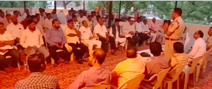 ಶಾಂತಿಯಿಂದ ಬಕ್ರೀದ್‌ ಆಚರಿಸಬೇಕು ಎಂದು ಡಿವೈಎಸ್‌ಪಿ ಸಭೆ