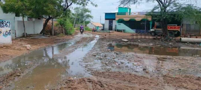 ತೊಲಮಾಮಿಡಿ ಗ್ರಾಮದ ರಸ್ತೆ