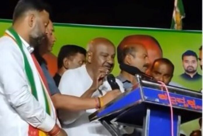 ಸ್ವರೂಪ್‌ ಪರ ಪ್ರಚಾರಕ್ಕಿಳಿದ ಎಚ್‌ ಡಿ ದೇವೇಗೌಡ