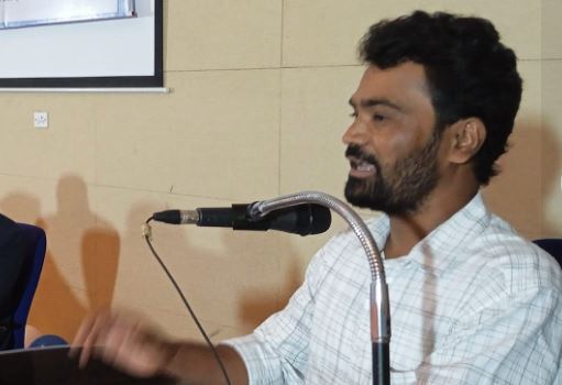 ಅಂಬೇಡ್ಕರ್ ವಿದ್ಯಾರ್ಥಿ ಸಂಘಟನೆಯ ಅಧ್ಯಕ್ಷ ನಂದಕುಮಾರ್
