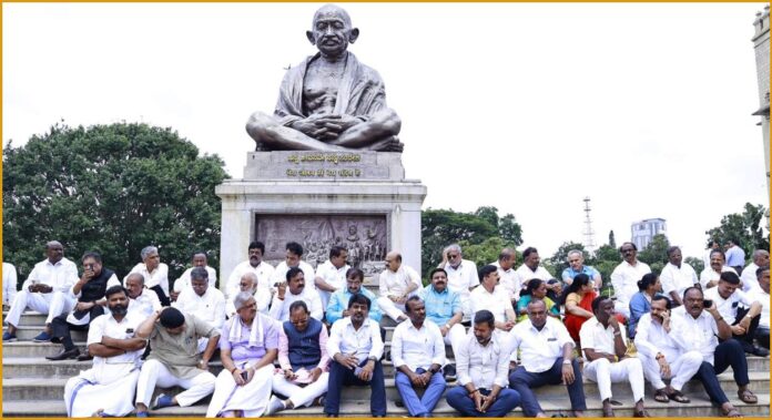 ಬಿಜೆಪಿ ಪ್ರತಿಭಟನೆ