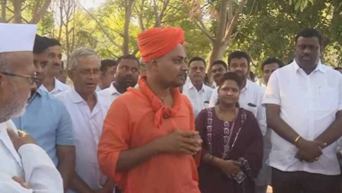 ಬಲ್ಡೋಟಾ ಸ್ಟೀಲ್ ಕಾರ್ಖಾನೆ ಸ್ಥಾಪನೆ ವಿರೋಧಕ್ಕೆ ಗವಿಮಠದ ಸ್ವಾಮೀಜಿ ಬೆಂಬಲ
