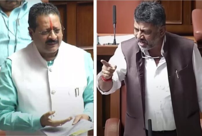 ಬಸನಗೌಡ ಪಾಟೀಲ್‌ ಯತ್ನಾಳ್‌ - ಡಿ ಕೆ ಶಿವಕುಮಾರ್