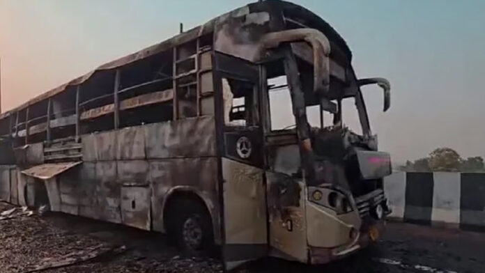 ಬಸ್, ಸಾವು, ಲಕ್ನೋ, ಉತ್ತರ ಪ್ರದೇಶ, bus, death, Lucknow, Uttar Pradesh,