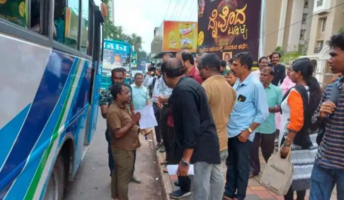 ಬಸ್‌ ಚಾಲಕ, ನಿರ್ವಾಹಕರಿಗೆ ಜಾಗೃತಿ ಅಭಿಯಾನ