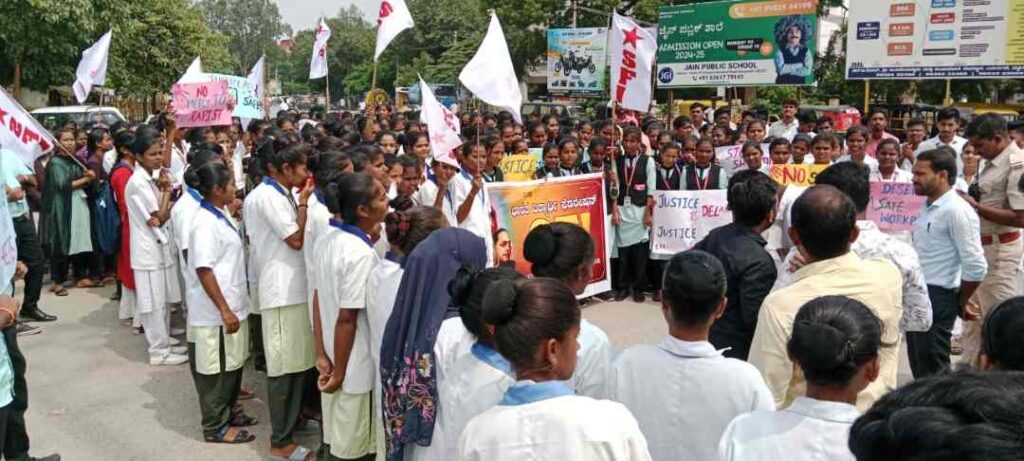 ಬಸ್‌ ವ್ಯವಸ್ಥೆಗೆ ಆಗ್ರಹ