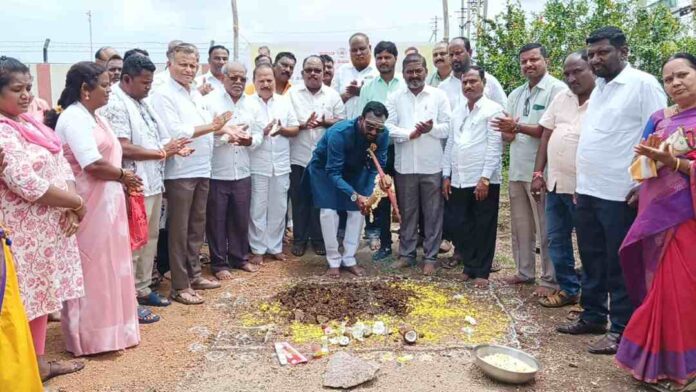 ಬಾಗಲಕೋಟೆ ವಸತಿ ನಿಲಯಕ್ಕೆ ಭೂಮಿಪೂಜೆ