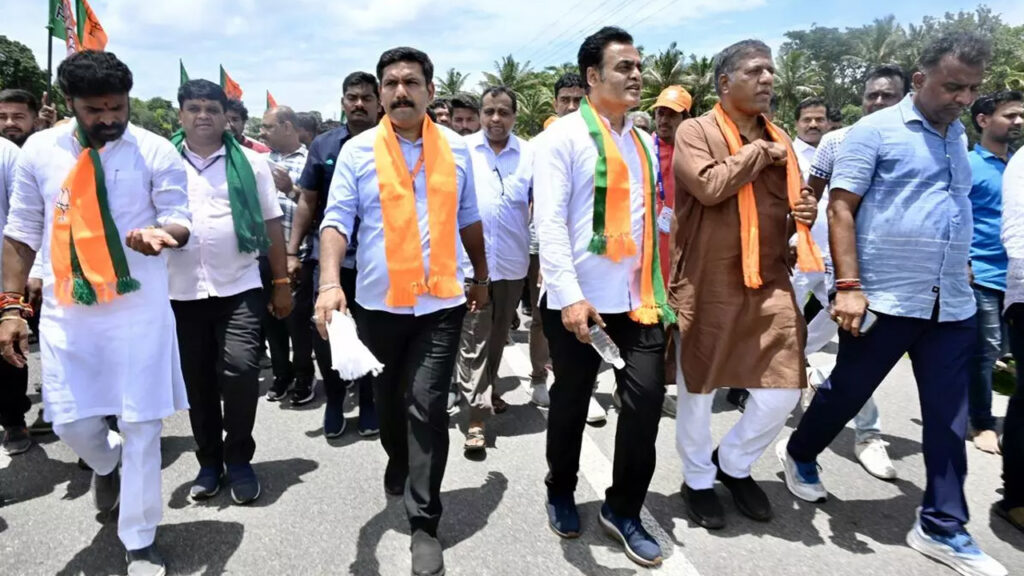 ಬಿಜೆಪಿ ಪಾದಯಾತ್ರೆ 3