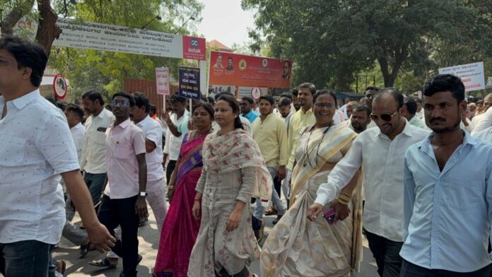 ಬಿಜೆಪಿ ವಿರುದ್ಧ ಪ್ರತಿಭಟನೆ