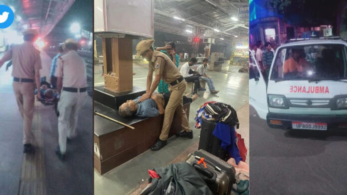ಮಥುರಾ, ರೈಲು, ಸಿಗರೇಟ್, ಪ್ರಯಾಣಿಕರ ಹೊಡೆದಾಟ, Mathura, train, cigarette, passenger fight,