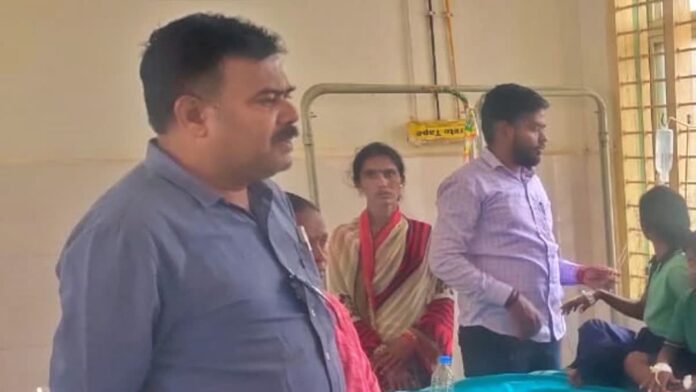 ಮಲಘಾಣ ಸರ್ಕಾರಿ ಶಾಲೆಯ ಮಕ್ಕಳು ಅಸ್ವಸ್ಥ