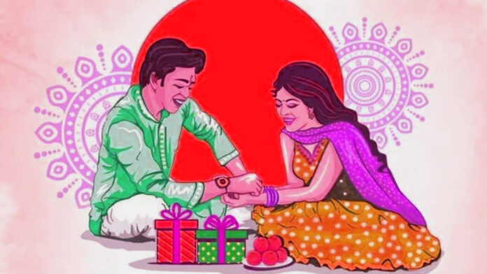ರಕ್ಷಾ ಬಂಧನ, ಗಂಡ, ರಾಖಿ, ಮಹಿಳೆ, Raksha Bandhan, husband, rakhi, woman,