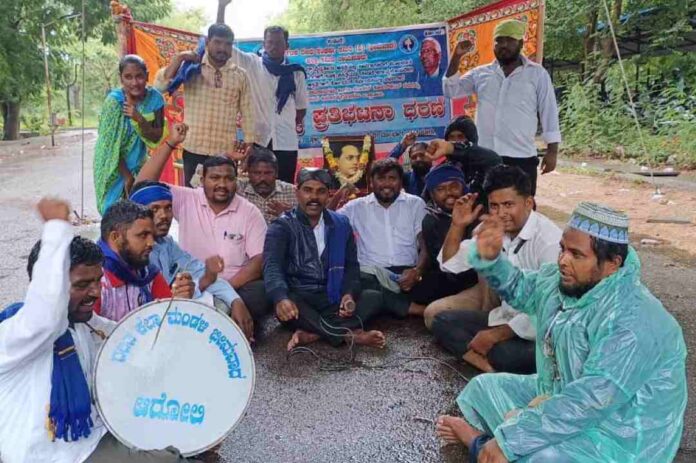 ಮಲೆಯ ನಡುವೆಯೂ ಮುಂದುವರೆದ ಧರಣಿ
