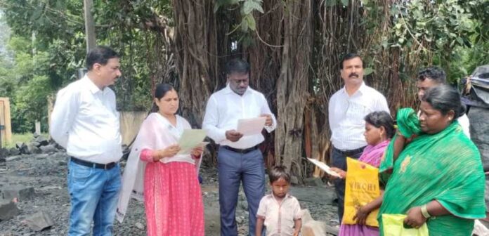 ವಡ್ಡರ ಸಮುದಾಯದ ಸಂಕಷ್ಟಕ್ಕೆ ತಹಶೀಲ್ದಾರ್‌ ಸ್ಪಂದನೆ
