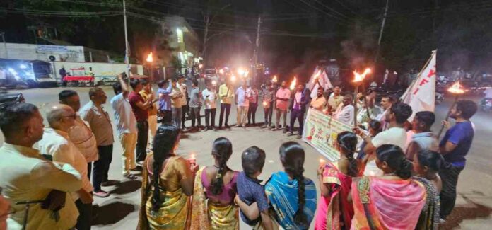 ವಿಜಯನಗರದಲ್ಲಿ ಮಂಜಿನ ಮೆರವಣಿಗೆ