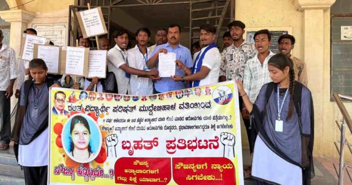 ವಿಜಯಪುರ ಡಿವಿಪಿ ಪ್ರತಿಭಟನೆ