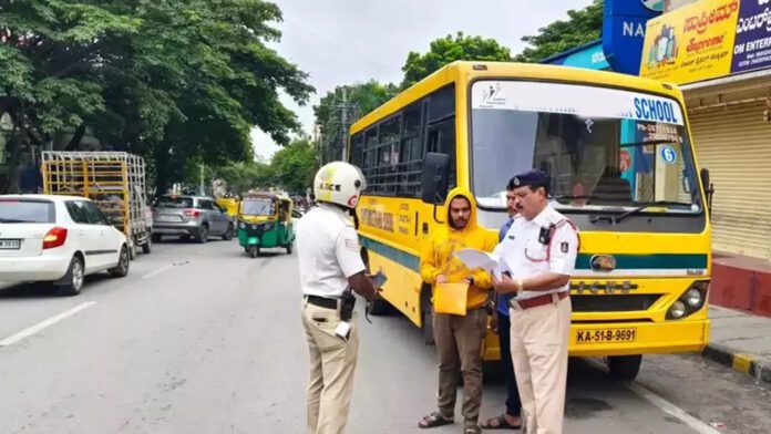 ಬೆಂಗಳೂರು, ಮದ್ಯ ಸೇವನೆ, ಶಾಲಾ ವಾಹನ ಚಾಲನೆ, ಚಾಲಕರು, ಎಫ್‌ಐಆರ್, ಪ್ರಕರಣ ದಾಖಲು, Bangalore, | Alcohol consumption, School driving, Drivers, FIR, Case registration,